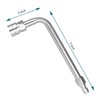CHAVOR Pressure Washer Gutter Rod, 7 inch 90 Degree Curved