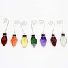 Bieye W10102 7PCS Tiffany Style Stained Glass Window Hangings for