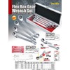 Pro-Auto Flex Eyeglass Gear Wrench 0.7 inch (17 mm) FMG-17