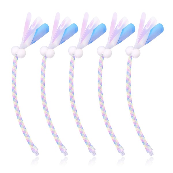 5pcs Cat Ball Motion Toy Tail Replacement, Universal Automatic Moving