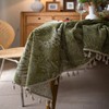 Green Table Cloths - 140 X 180CM Sage Green Rectangular