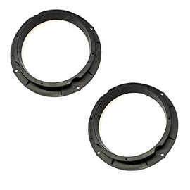 6.5" 6.75" Car Stereo Door Speaker Install Bracket Mount Plates for Aftermarket Speaker Made for Some Hyundai + Kia - Compatible Listed Below
