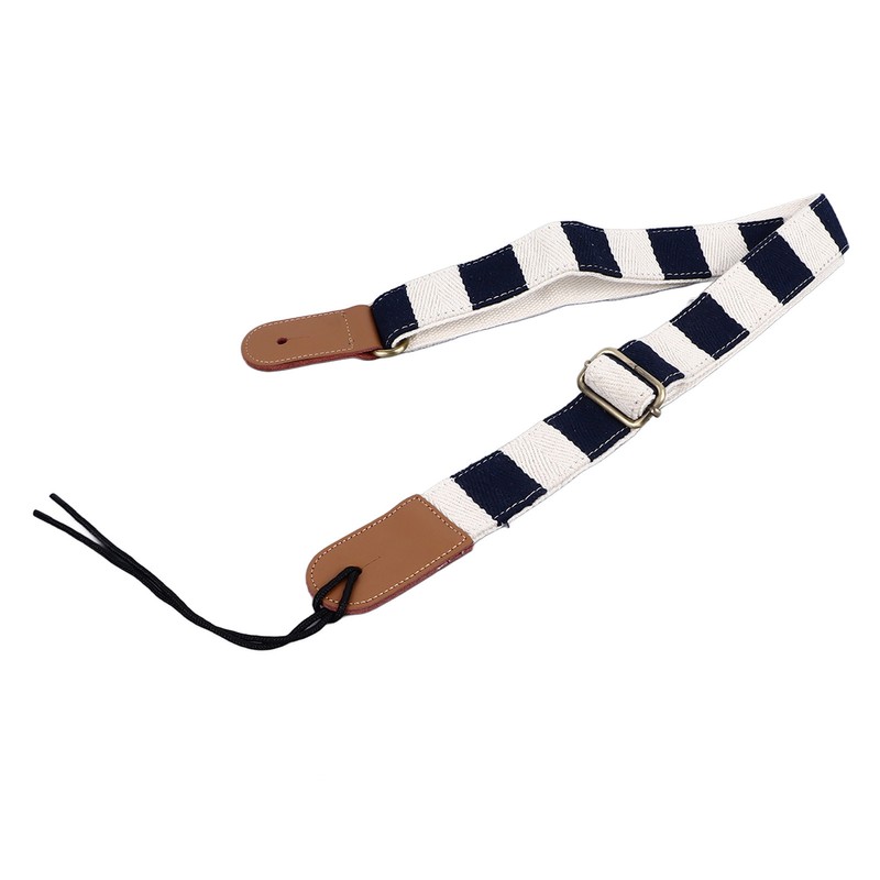 Ukulele Strap Thicken for Shoulder Cotton Plaid Adjustable Length String