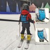 HipierFx Ski and Snowboard Harness Trainer Backpack for 3-7 Old