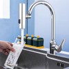 Namvo Waterfall Kitchen Sink Mixer Tap Kitchen 360° Waterfall Kitchen