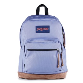 JanSport Right Pack Backpack - Durable Daypack with Padded 15" Laptop Sleeve, Spacious Main Compartment & Integrated Water Bottle Pocket, Lavender Ash