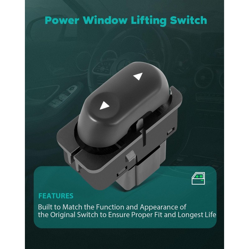 SCITOO Power Window Switch 2001-2007 for Ford Escape Power Window