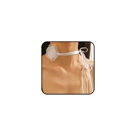 Gothic Flower Lace Choker Camellia Lace Velvet Necklace for Women Long Ribbon Floral Necklace Lace Flower Bow Bride Wedding Party Collar Necklace (White)