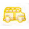 AJT SCHOOL YELLOW BUS SIDE VIEW STUDENT TRANSPORTATION COOKIE CUTTER