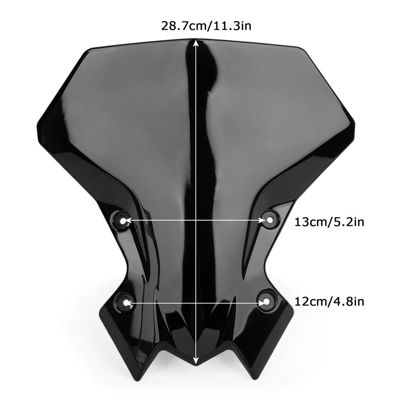 PSLER Windshield for Z900 2021-2023 - Windshield Windscreen Baffle Air