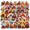 50 pcs, Spoof Poop Sticker, Funny Meme Stickers, Water Bottle