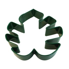 Creative Party K1239/G Green Tropical Leaf Cookie Cutter-1 Pc