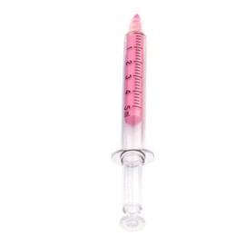 Highlighter, Pink Syringe Highlighter Pens Stationery for Kids Doctor Nurse Office Worker 1Pc