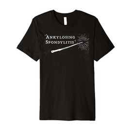 Ankylosing Spondylitis wizard wand spell funny shirt Premium T-Shirt