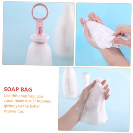 Baluue Cleansing Foaming Maker Nets Portable Facial Foaming Net for Handmade Body Soaps