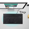 Ultra thin Mini Wired MC 9712 Keyboard USB Industrial Silent