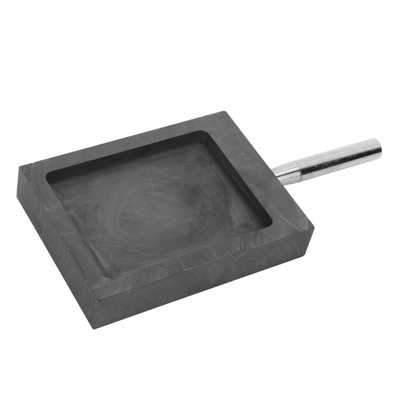 Graphite Casting Mold Metal Ingot Mold Crucible with Handle for