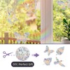39 Pieces Prism Window Stickers - Suncatcher Stickers for Windows,