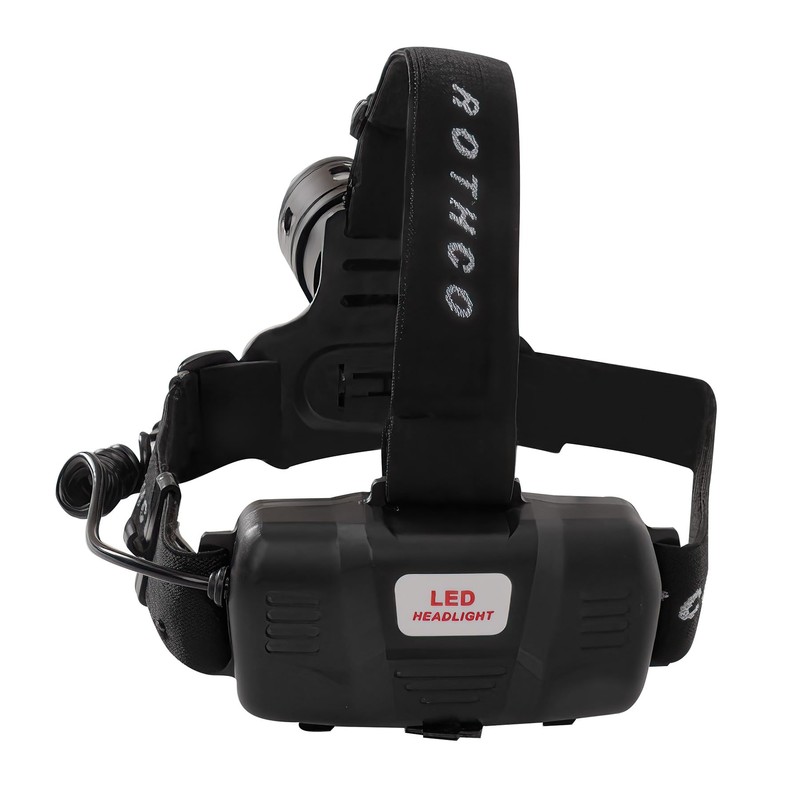 Rothco 22510 Rechargeable 1000 Lumen Led Headlamp - Black