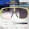 KAPVOE Photochromic Cycling Glasses for Men Women Mountain Bike Sunglasses