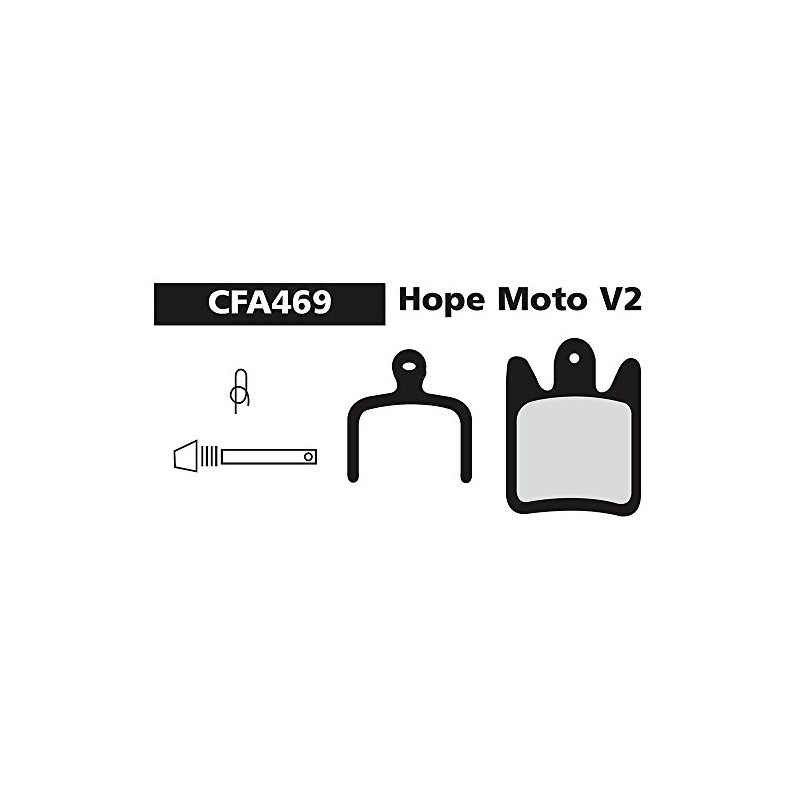 EBC Hope Moto V2 Disc Brake Pad - Green