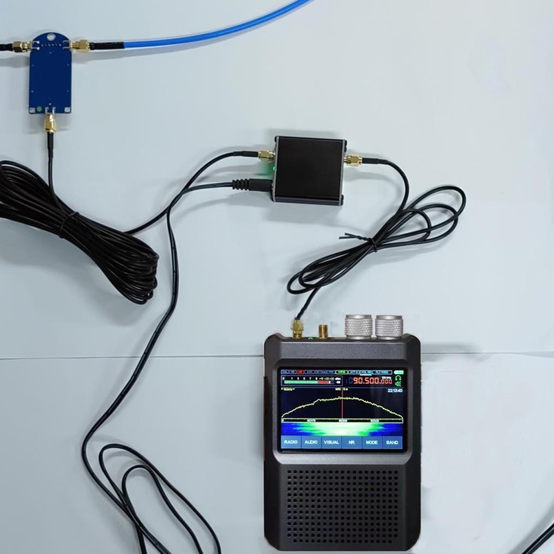 SDR Active Loop Antenna Wideband Small HF AM FM VHF