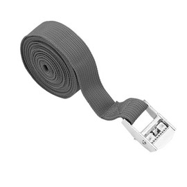 Ieron 5M x 2.5cm Grey Roof Rack Straps Tie Down Straps Heavy Duty Quick Release Rustproof Motorcycle Car Bike Rack