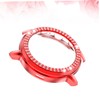 CIYODO 5 Watch Case Double Row Rhinestone Protective Cover for
