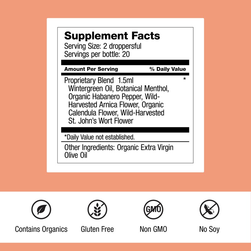 Dr. Schulze's Deep Tissue Oil | Powerful Herbal Support for