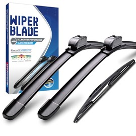 DYNOELS Limpiaparabrisas de 26 pulgadas  17 pulgadas  12 pulgadas para Honda CR-V 2017-2022, limpiaparabrisas de repuesto automotriz para todas las...