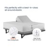 SGI bedding 28" King Split Top Flex Head Sheet 100%
