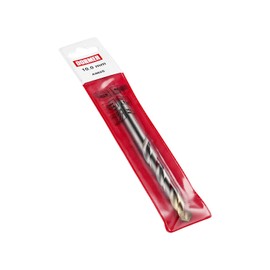 Dormer A002S HSS High Speed Steel Jobber Drill Bit with 118 Degree Tin Tipped Split Point, Single Pouch Pack