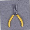 Gadpiparty Bent Nose Pliers DIY Pliers with Flat Jaw for