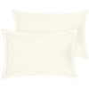 Royale Linens Pillow Shams 2 Pack Queen Size 20x30 Inch