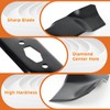 budrash 742-05535 Mulching Blade, Compatible with 42 Inch Decks MTD