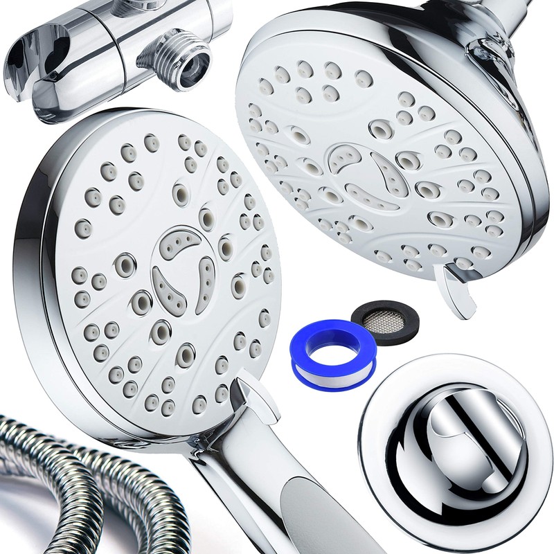 AquaSpa High Pressure 48-mode Luxury 3-way Combo – Dual Rain