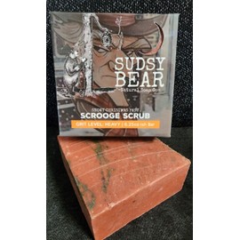 Sudsy Bear 🎅 Sudsy Bear - SCROOGE Scrub Limited Edition 6.25oz Soap Bar ❄️🎅