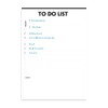 Nokingo (3 Packs) To Do List Notepad - 50 Sheets/Pad,