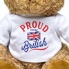 PROUD TO BE BRITISH - Teddy Bear - Cute Soft