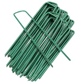 Artificial Grass Pin, Screw Pin for Artificial Grass Mat and Roll, Fixing Pin, U-Shaped Pin, Easy Installation & Firmness, Set of 30