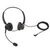 H600D‑2.5 Telephone Headset Call Center Noise Cancelling Corded Binaural Customer