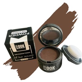 PrimeLook Hair Line Powder - Root Cover Up & Quick Hair Touch Up,Scalp Color Powder for Men & Women (Dark Brown, Regular)