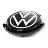 Volkswagen 14A853600AWA Logo Emblem Front Sign, Black/White