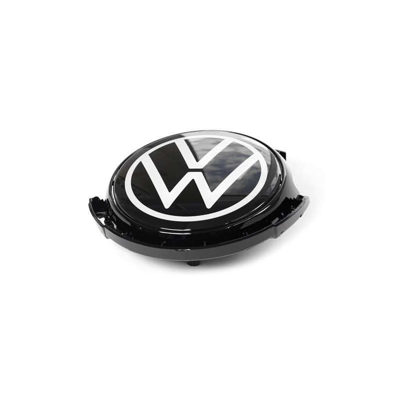 Volkswagen 14A853600AWA Logo Emblem Front Sign, Black/White