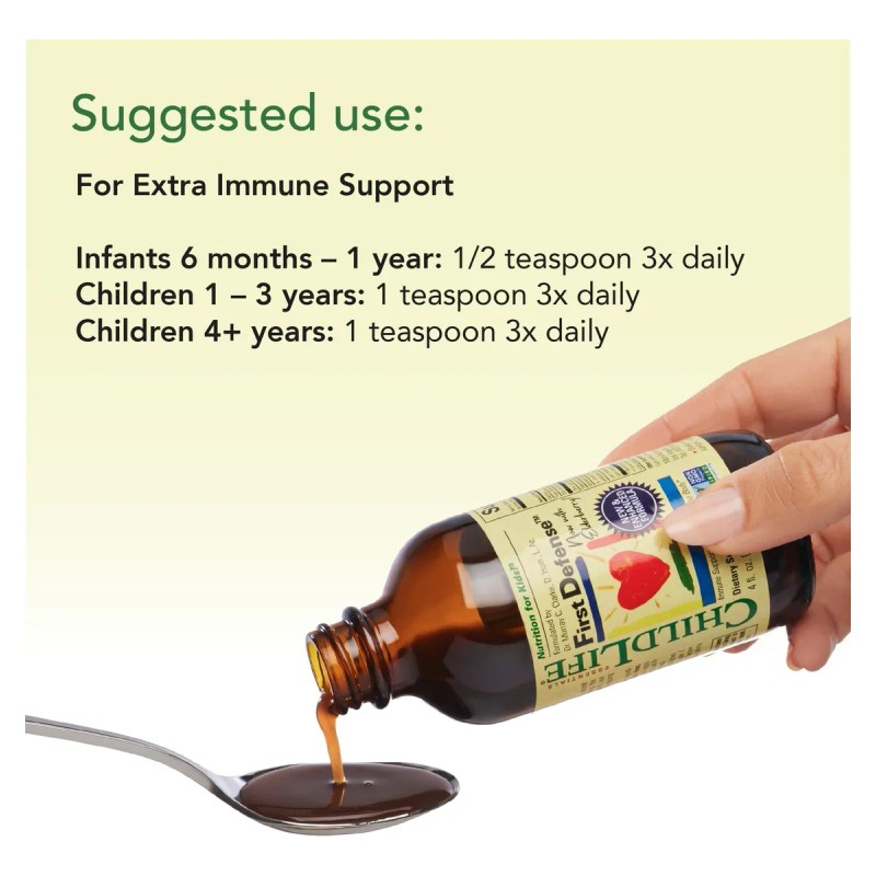 Childlife First Defense Jarabe Apoyo Inmune Niños 118ml