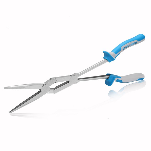 SPEEDWOX Radio Pliers, Long Reach, Precision Long, Fine Point, Straight