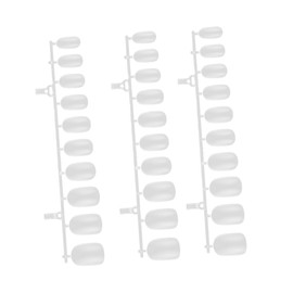 Baluue Ultrathin Fake Nails Set Pcs False Toenails Traceless Frosting Nail Salons Supplies for Diy Art