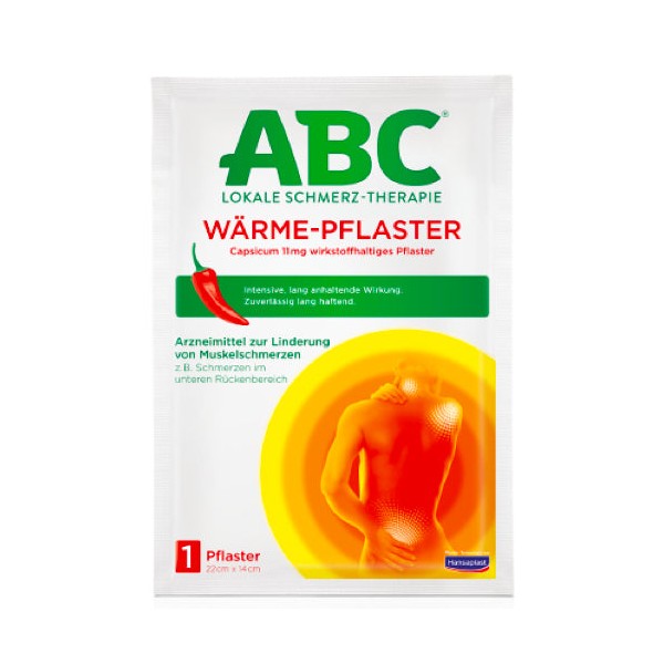 Hansaplast ABC® Heat Plaster Capsicum 1 pc