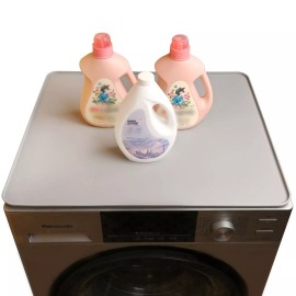 SOMADA Silicone Washer and Dryer Protector Mat, 24'' x 20'' Heavy Duty, Non Slip