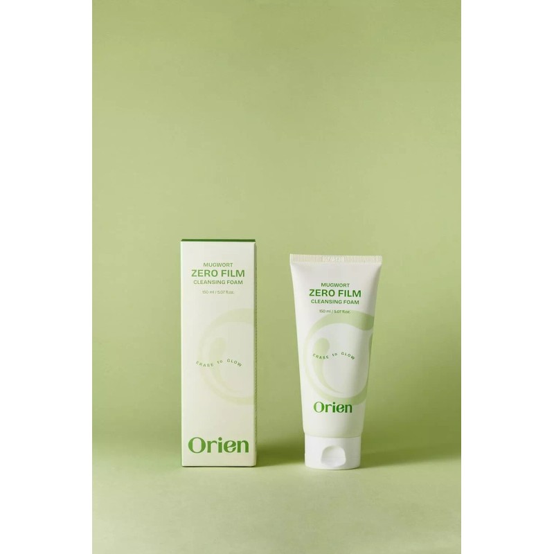 Orien Mugwort Zero Film Cleansing Foam 5.07 fl.oz 150ml Daily